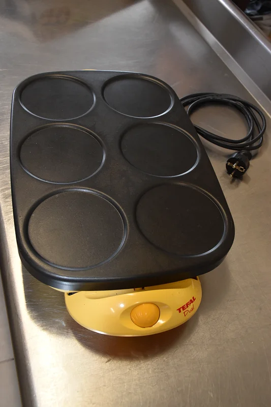 Crêpière 6 mini-crêpes